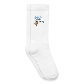 Australien - Kinder Tennissocken - Weiß - Rechts