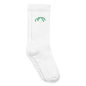 skier - Kids Tennis Socks - white - Right