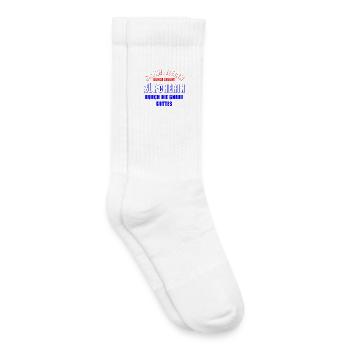 Schweizerin Zürcherin Gott - Kinder Tennissocken - Weiß - Rechts