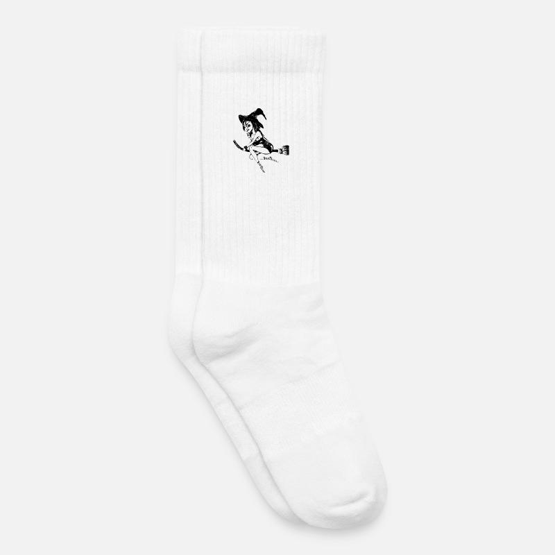 witch1 - Kinder Tennissocken - Weiß