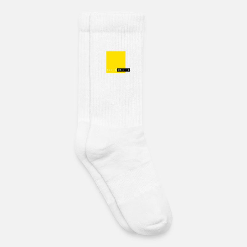 sun is shining - Kinder Tennissocken - Weiß