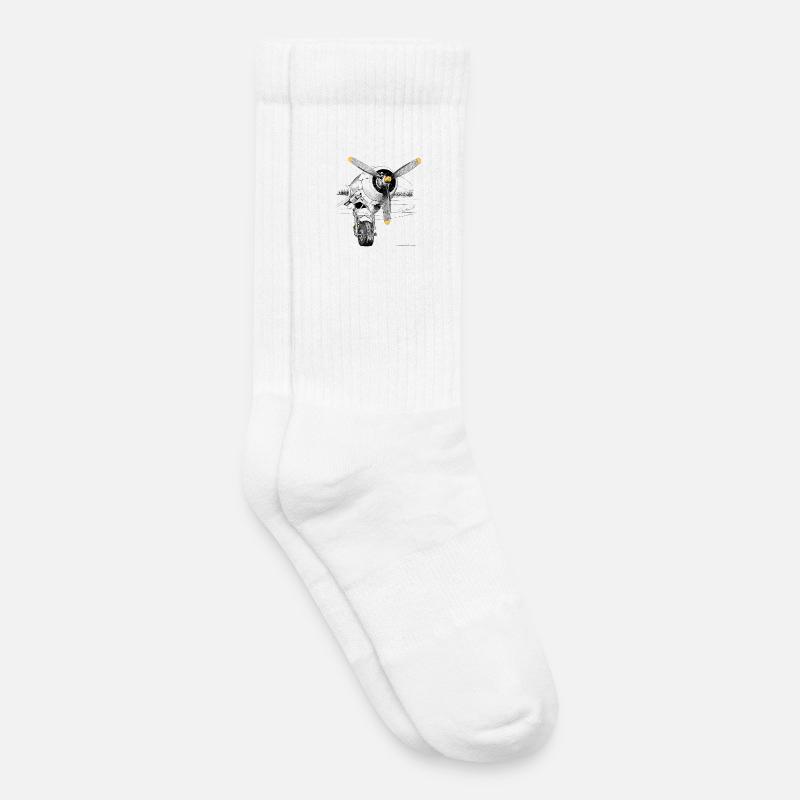 Motor - Kinder Tennissocken - Weiß