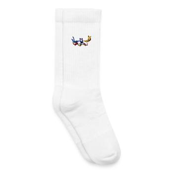 skydivers - Kids Tennis Socks - white - Right