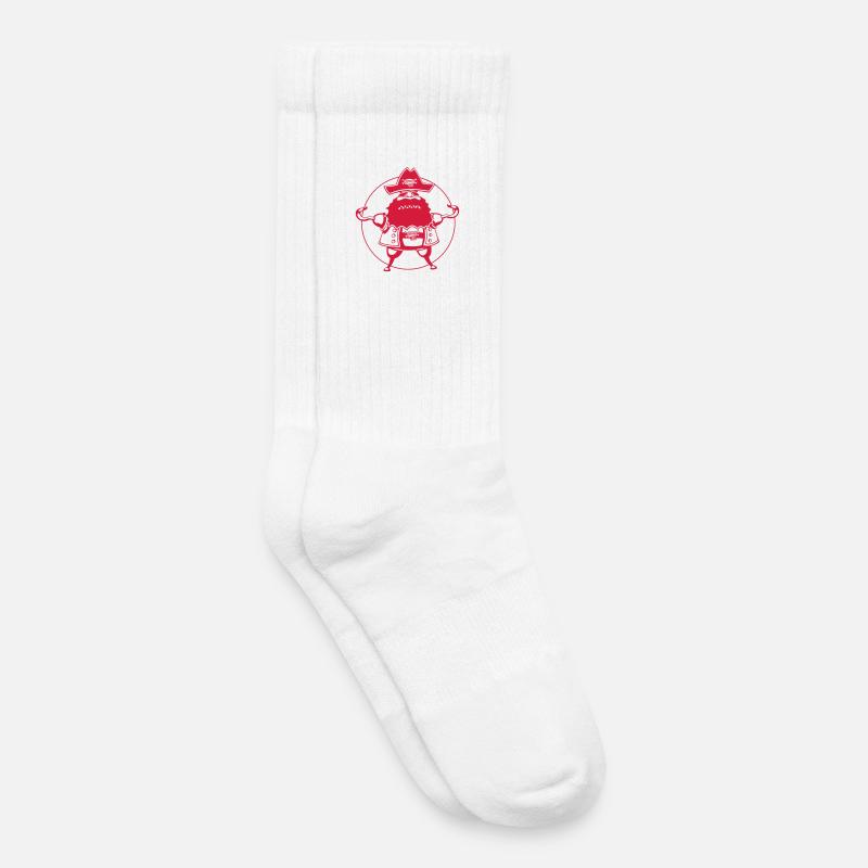 Pirat pur - Kinder Tennissocken - Weiß