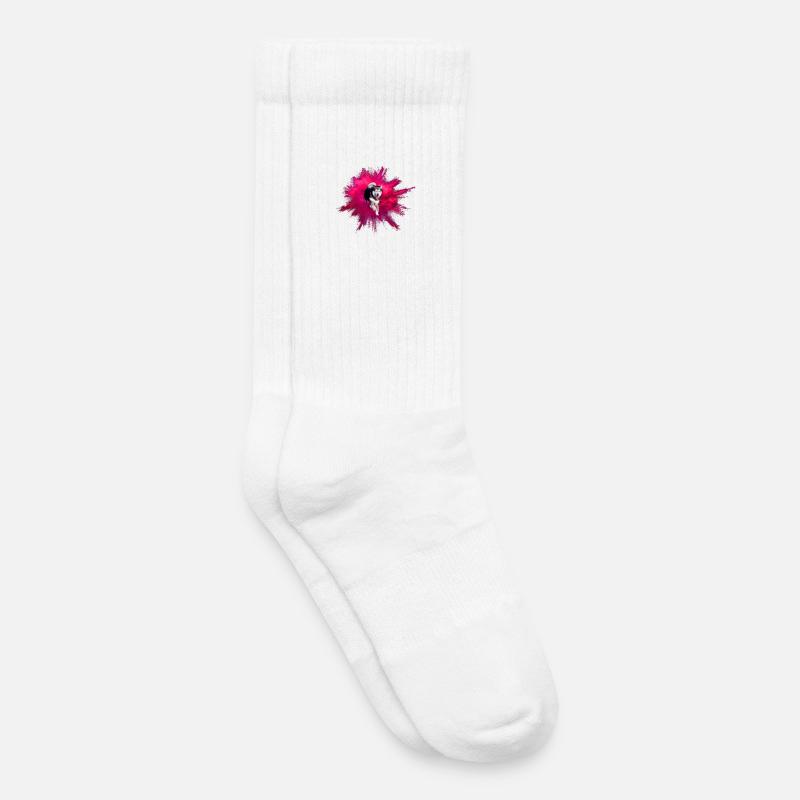 Malamute Uhlan - Kinder Tennissocken - Weiß