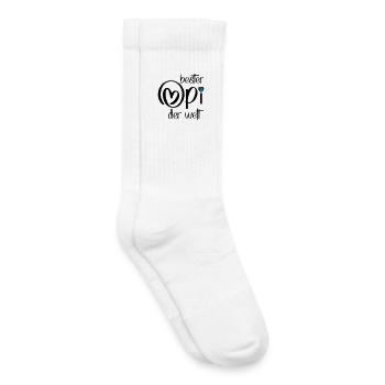 Geschenke für Opi - Kinder Tennissocken - Weiß - Rechts