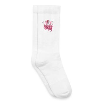 Party Einhorn  - Kinder Tennissocken - Weiß - Rechts
