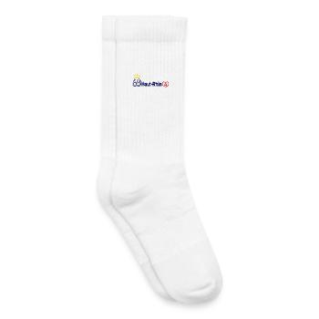 Haut-Rhin - Chaussettes de tennis bio enfant - blanc - Droite