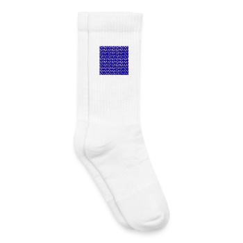 tolle orientmotive, orientalisches rankenmuster - Kinder Tennissocken - Weiß - Rechts