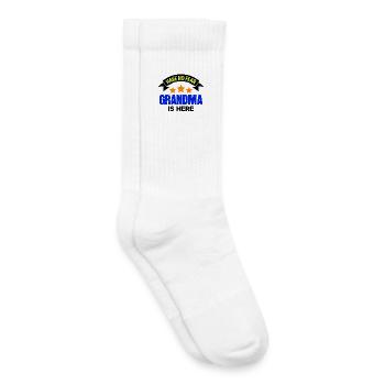 Großmutter Oma Cool Statement Lieblingsomi Omi - Kinder Tennissocken - Weiß - Rechts