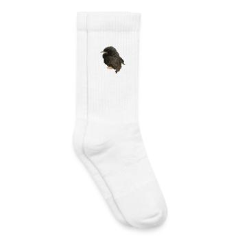 House redstart branch - Kids Tennis Socks - white - Right