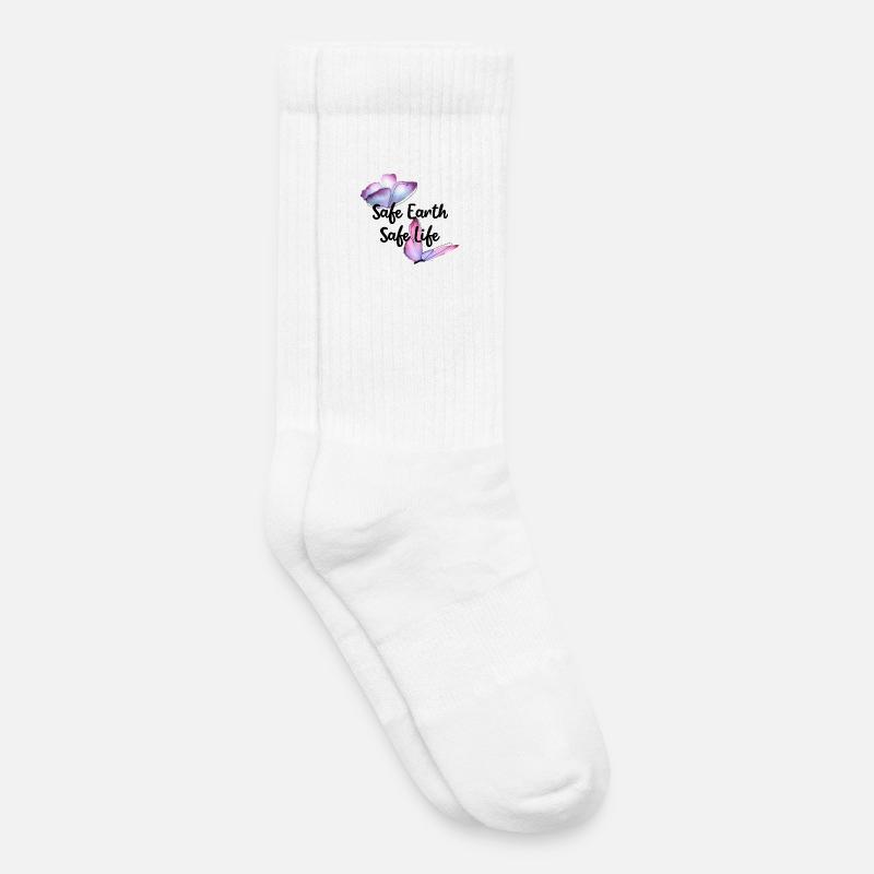 Safe earth - Kinder Tennissocken - Weiß