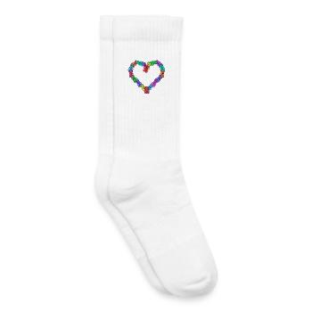 Bonbons Dessert Délicieuse Collation Sucrée - Chaussettes de tennis bio enfant - blanc - Droite