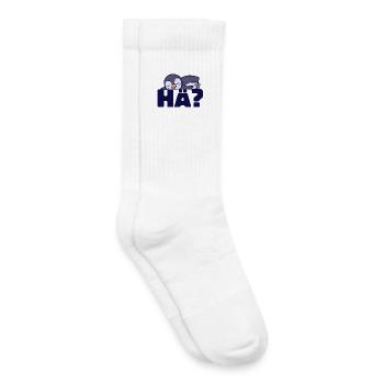 Süß Pinguin Spruch Vogel Tier Arktis Kalt - Kinder Tennissocken - Weiß - Rechts