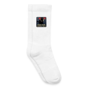 DANKE KATZEN SANITÄRANLAGEN KLEMPNER - Kinder Tennissocken - Weiß - Rechts