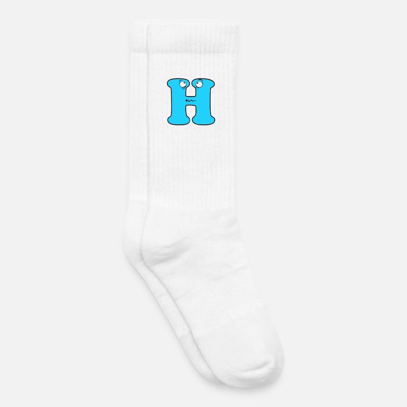 H - Kinder Tennissocken - Weiß