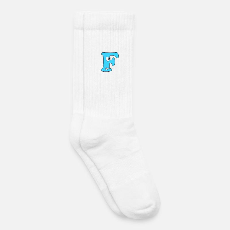F - Kinder Tennissocken - Weiß