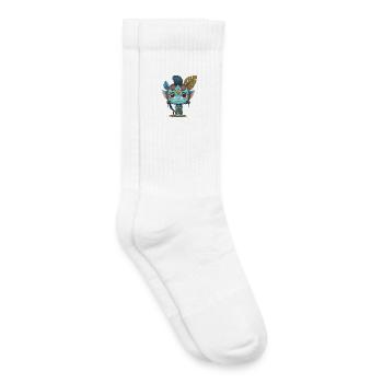 Avatar The Way of Water, cute character, navi - Kids Tennis Socks - white - Right