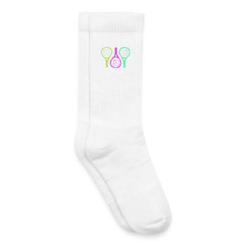 Padel Racket Setback Player Padel Game - Kids Tennis Socks - white - Right