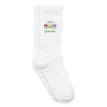 Garten Chefin Gartenarbeit Offizielle Gartenchefin - Kinder Tennissocken - Weiß - Rechts
