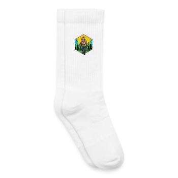 Wandern Wanderer Bergsteigen Wanderung Bergwandern - Kinder Tennissocken - Weiß - Rechts