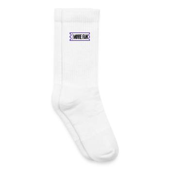 Movies Watch Movie Statement Cinema Night Streaming - Kids Tennis Socks - white - Right