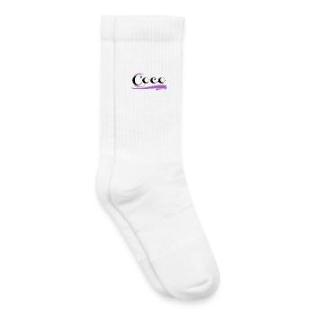 Verkleinerungsform von Coralie - Kinder Tennissocken - Weiß - Rechts