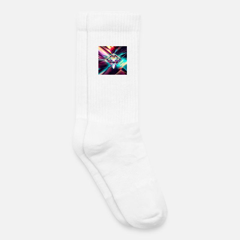 Diamant - Kinder Tennissocken - Weiß