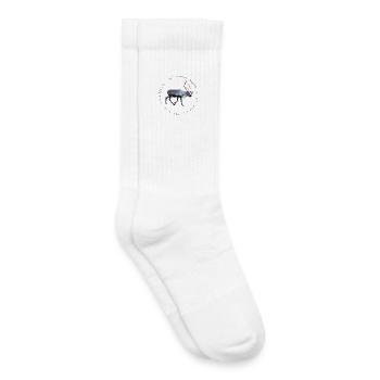 Alle Weihnachtsmänner Rentiere - Kinder Tennissocken - Weiß - Rechts