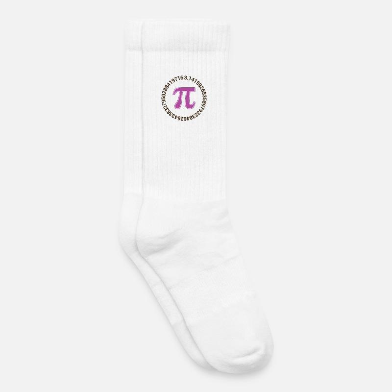 Pi-Tag - Glücklicher Pi-Tag - Kinder Tennissocken - Weiß