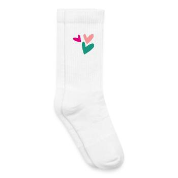 PAAR. ICH HABE GERADE GEHEIRATET. Junggesellinnenabschied. VALENTINSTAG. MARIES - Kinder Tennissocken - Weiß - Rechts