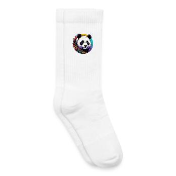 Panda - Kinder Tennissocken - Weiß - Rechts