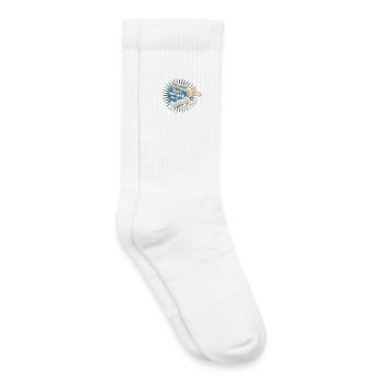 Spätzle mit Soß' - Kinder Tennissocken - Weiß - Rechts