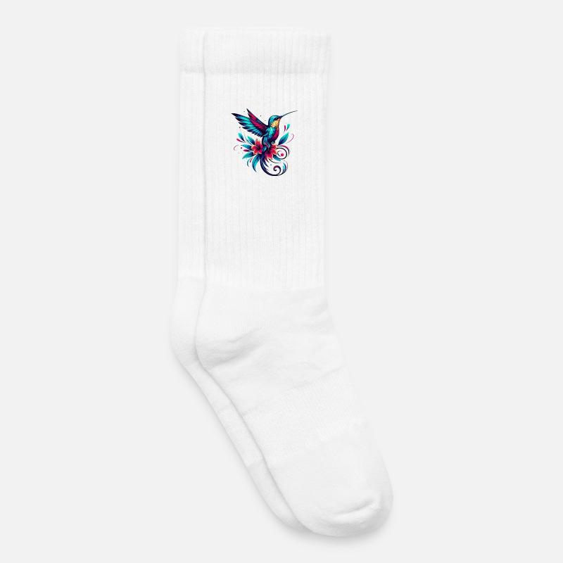 Kolibri - Kinder Tennissocken - Weiß