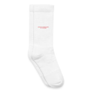 Jugend-Vintage-Humor-T-Shirt - Kinder Tennissocken - Weiß - Rechts