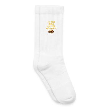 I'm Only Here For The Quesadillas Mexico - Kids Tennis Socks - white - Right