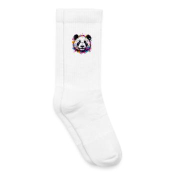 Panda - Kinder Tennissocken - Weiß - Rechts