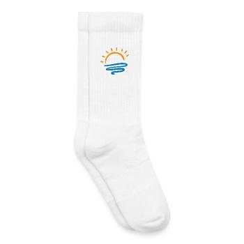 Sonne & Meer - Kinder Tennissocken - Weiß - Rechts