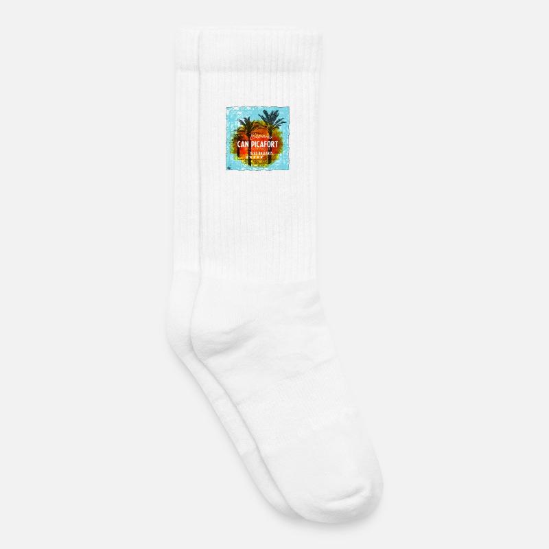 Can Picafort - Kinder Tennissocken - Weiß