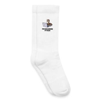 Developer Funny Sayings Programmer Computer - Kids Tennis Socks - white - Right
