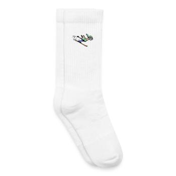 Wintersport Eishockey Snowboard Schifahrer Eis - Kinder Tennissocken - Weiß - Rechts