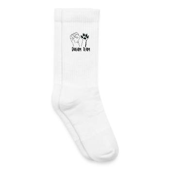 Dream Team - Kinder Tennissocken - Weiß - Rechts