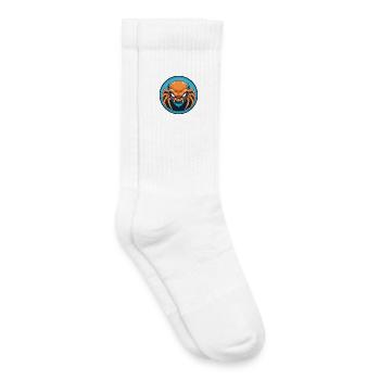 Spinne Niedliche Kawaii Cartoon Clipart Tier Haustier Logo - Kinder Tennissocken - Weiß - Rechts