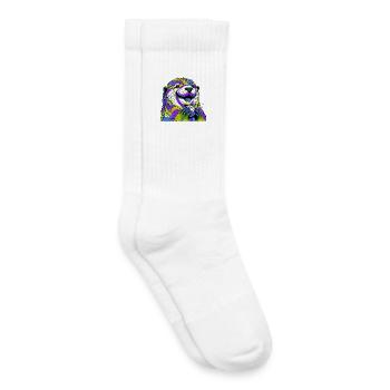 Otter - Kids Tennis Socks - white - Right