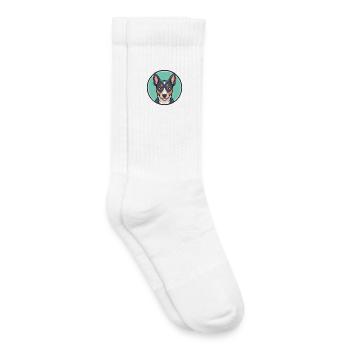 Ca Rater Mallorqui Hunderasse Karikatur Kawaii - Kinder Tennissocken - Weiß - Rechts