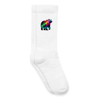 Bär - Kinder Tennissocken - Weiß - Rechts
