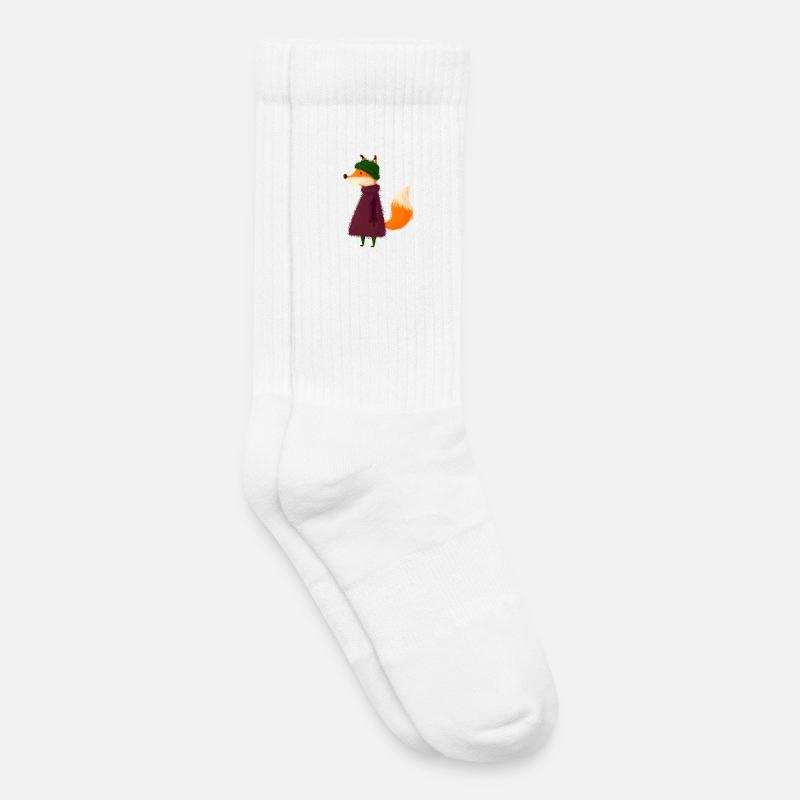Fuchs - Kinder Tennissocken - Weiß