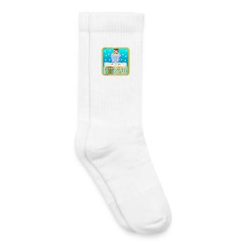 WETTERFÜHLIGKEIT - Kinder Tennissocken - Weiß - Rechts