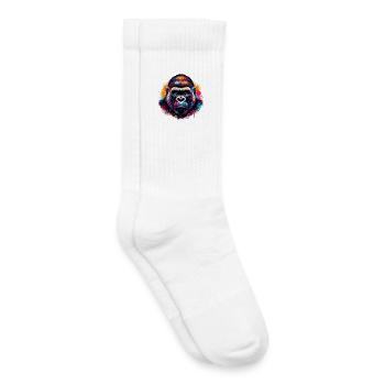 Gorilla - Kinder Tennissocken - Weiß - Rechts