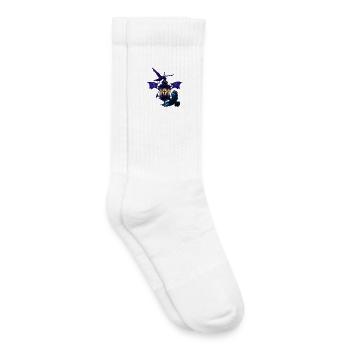 laterne, Kolkrabe, kreuze - Kinder Tennissocken - Weiß - Rechts